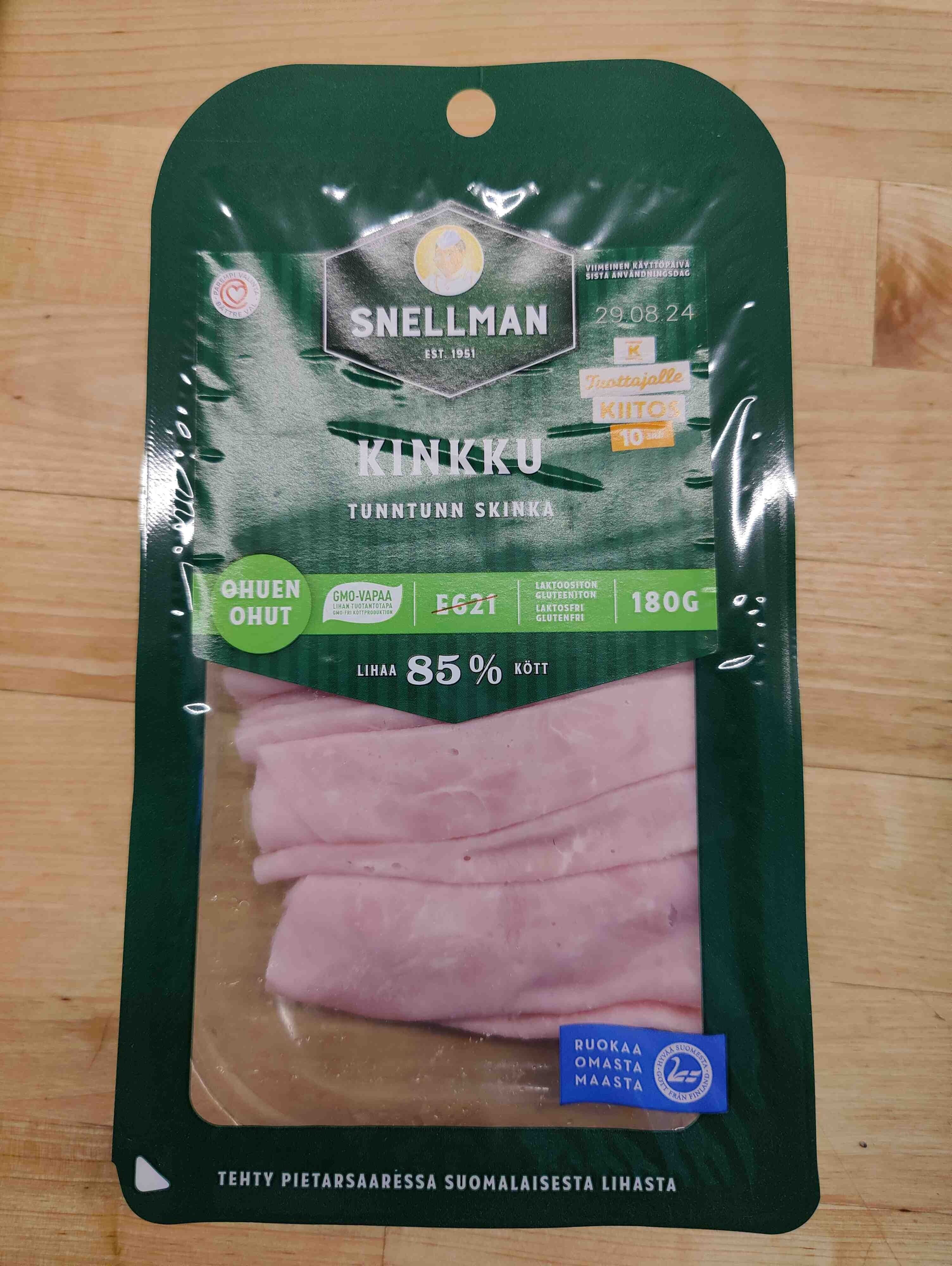 Snellman Kinkku packshot