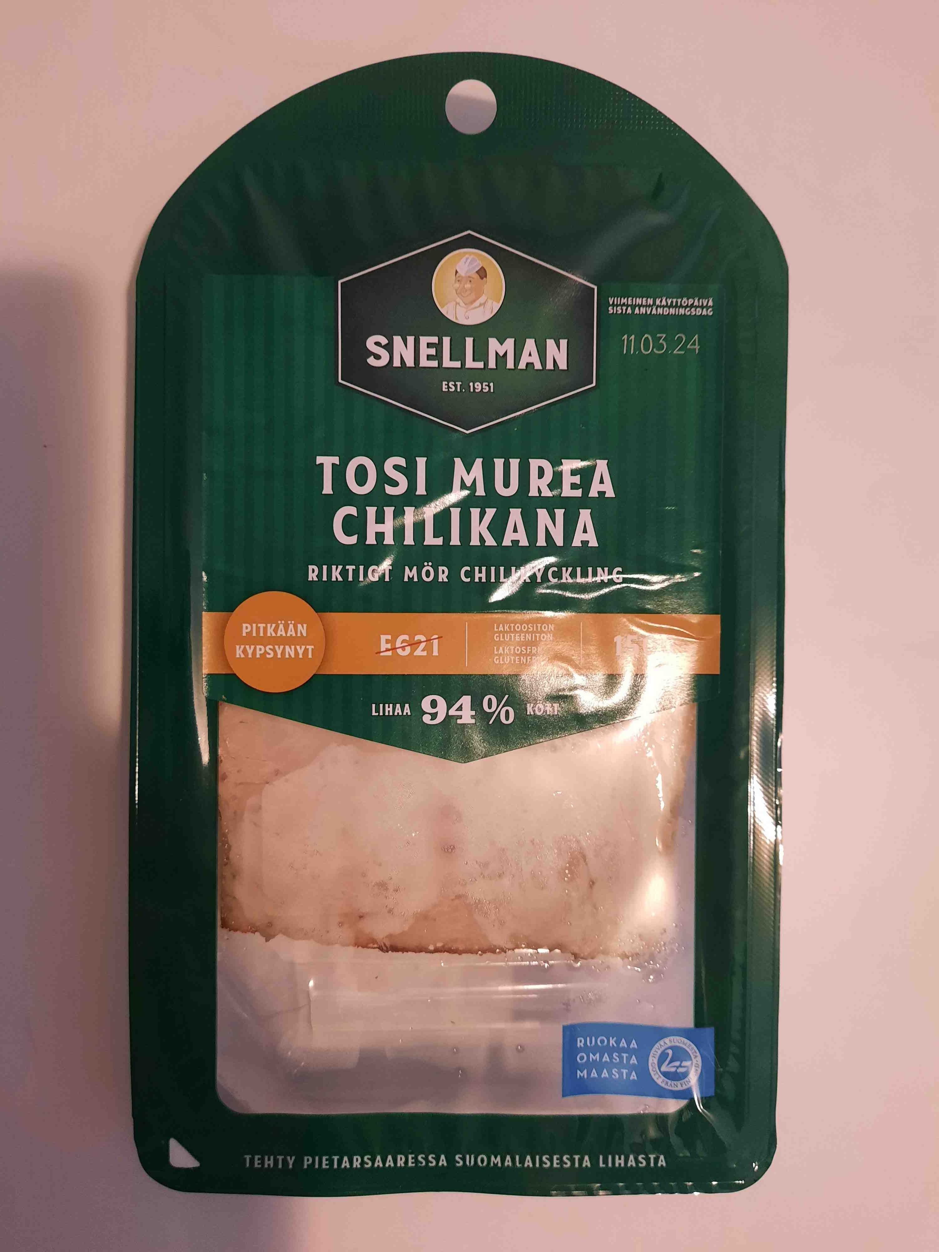 Snellman Tosi murra chilikana packshot