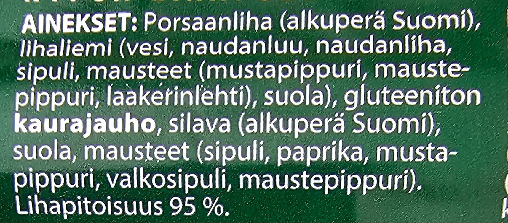Snellman Kunnon Lihapullat packshot