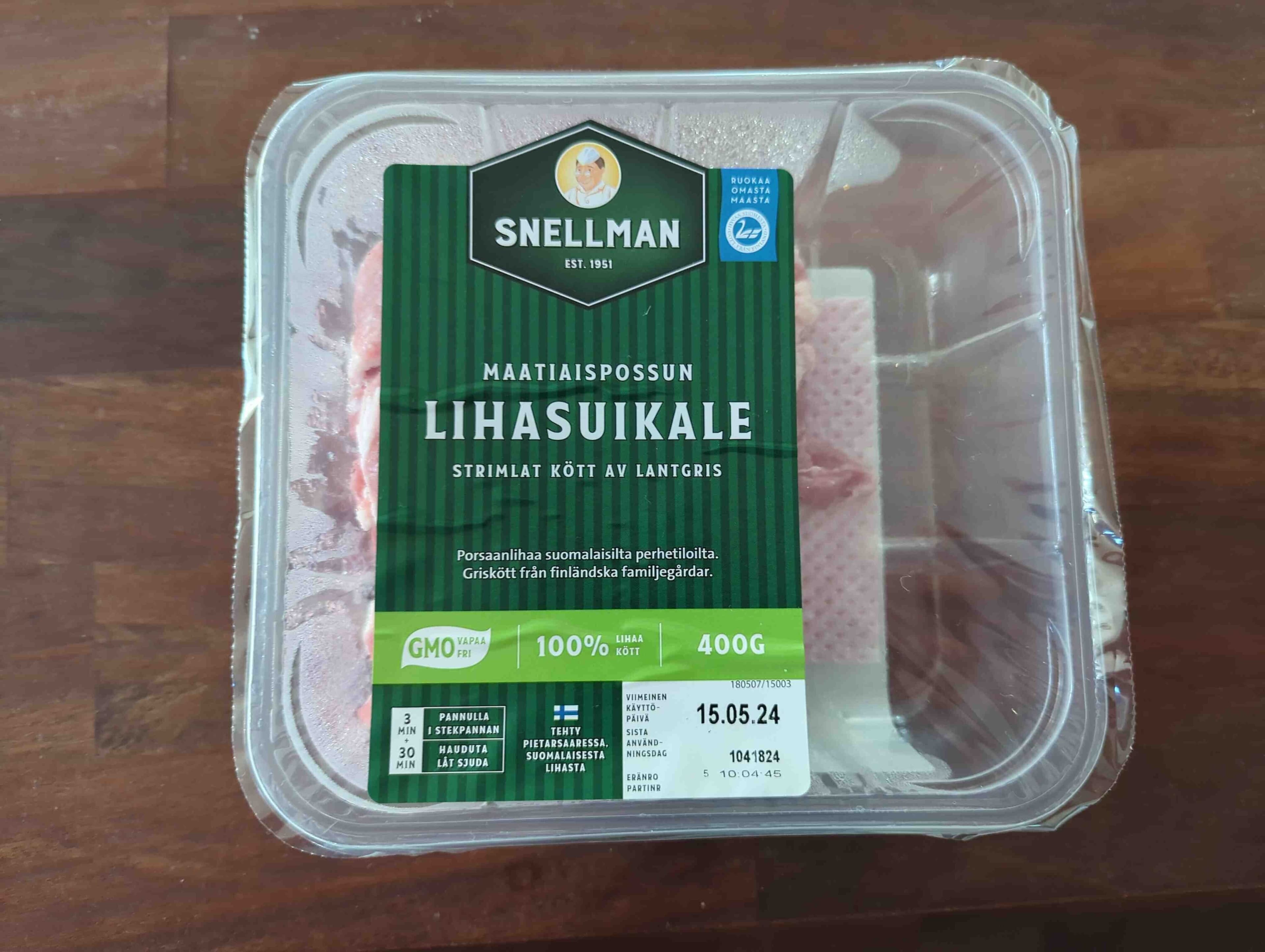 Snellman Maatiaispossun lihasuikale packshot