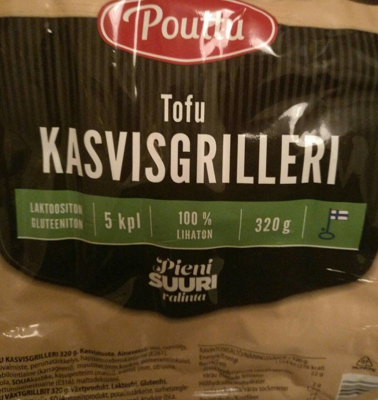 Pouttu Tofu kasvisgrilleri packshot