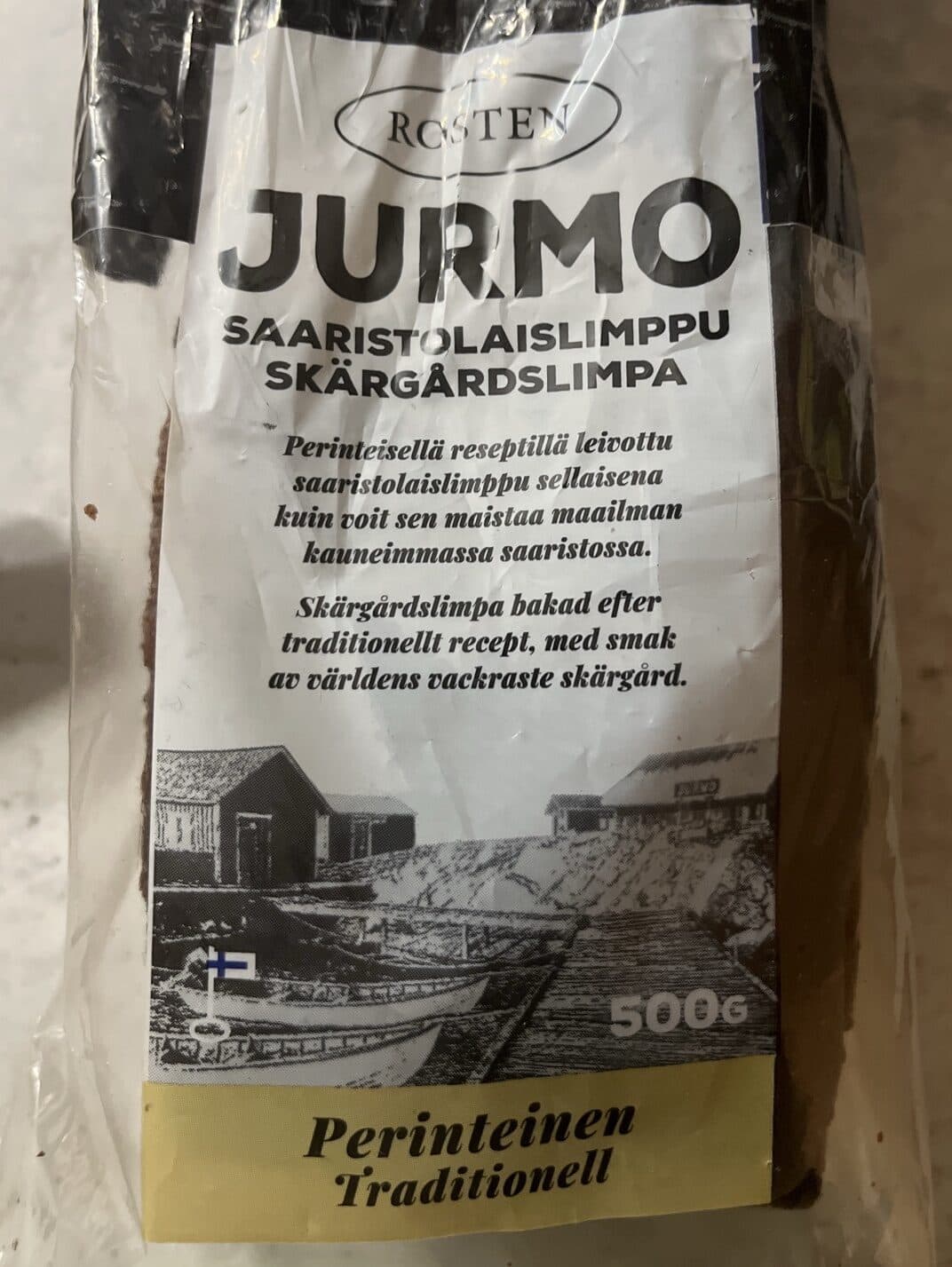 Rosten Jurmo saaristolaisleipä packshot