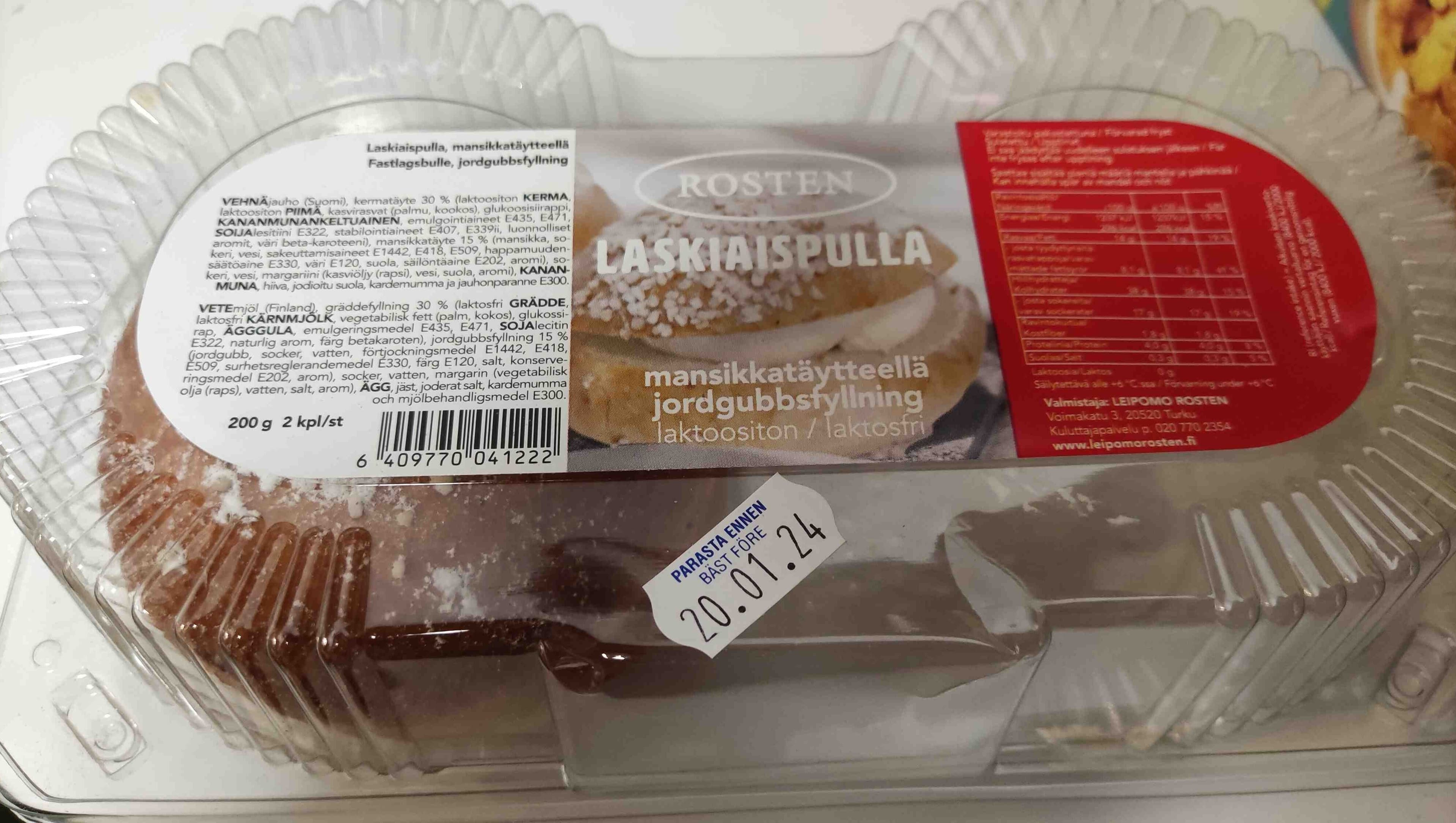Rosten Laskiaspulla packshot