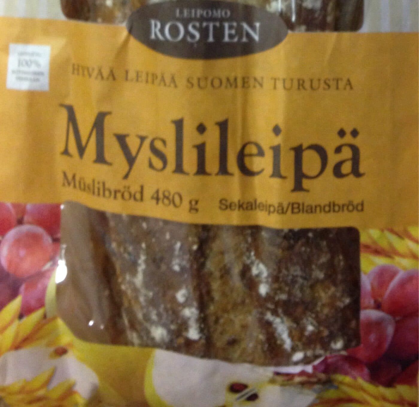 Rosten Myslileipä packshot