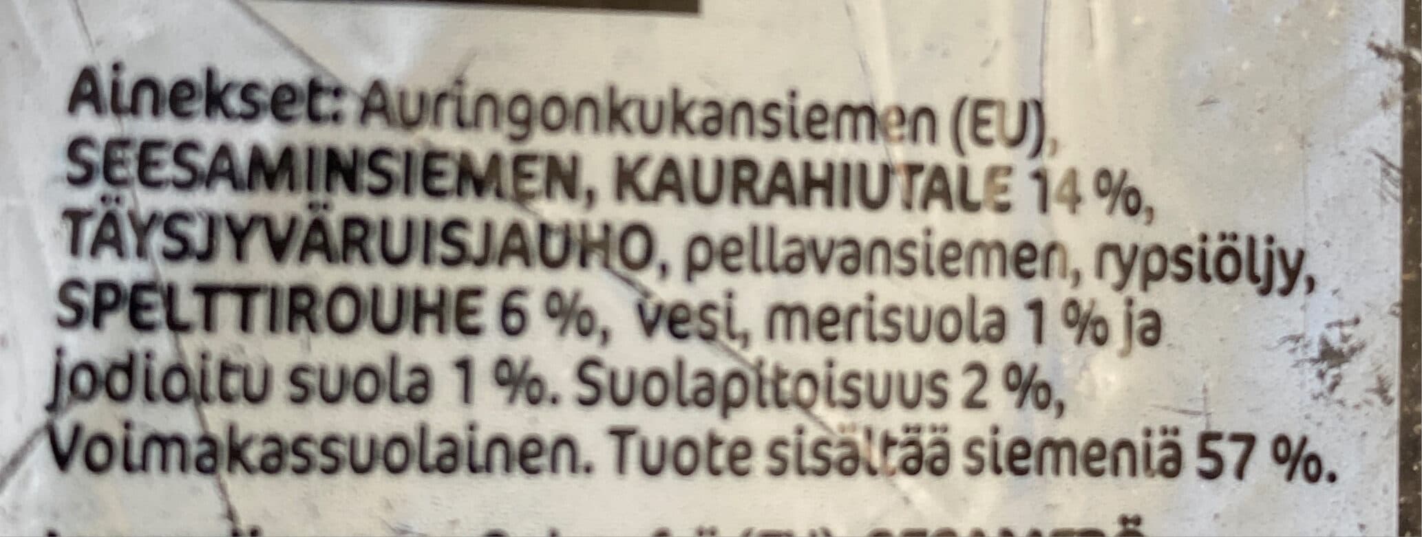 Rosten Siemennäkkileipä packshot