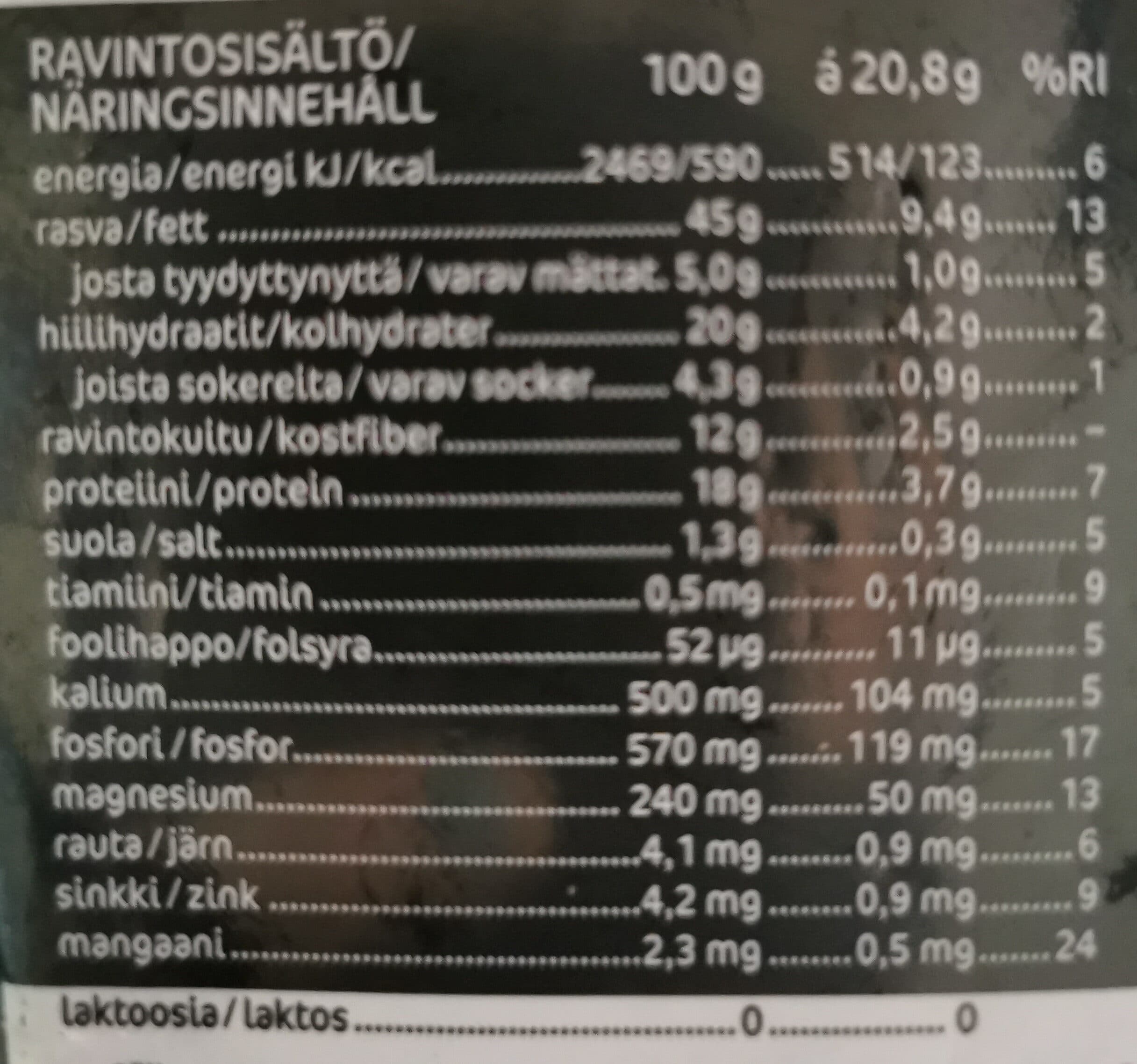 Rosten Siemennäkkileipä, Kaura&Chia packshot