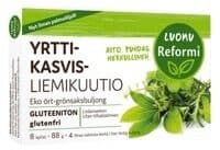 Luomu Reformi Yrttikasvisliemikuutio packshot