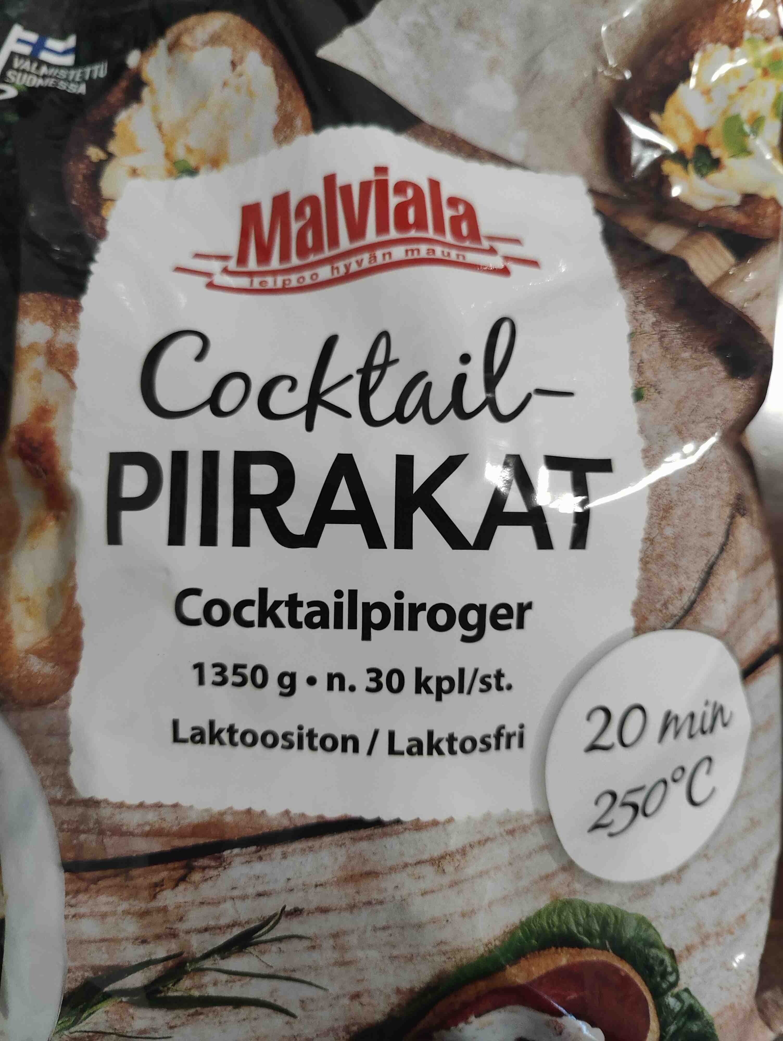 Malviala Coctailpiirakat packshot