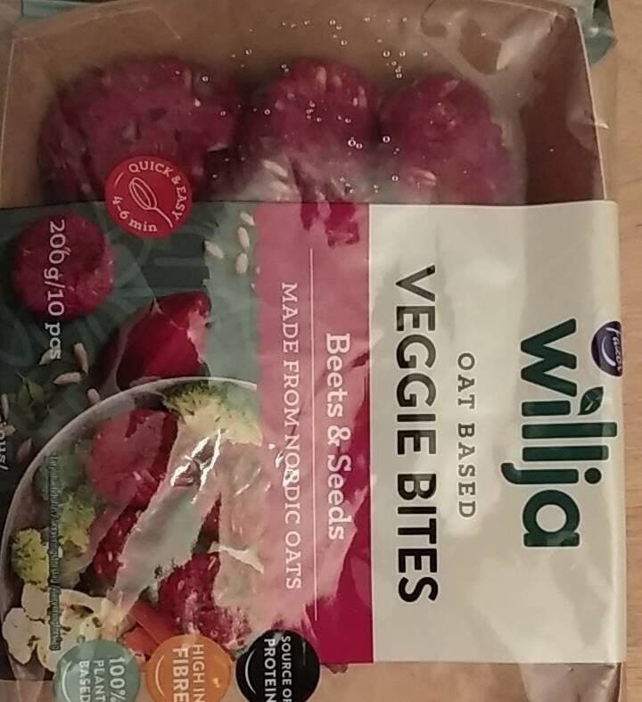 Boulettes veggies betterave et graines packshot