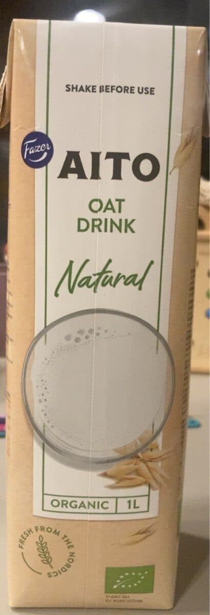Aito Aito Oat Drink Natural packshot