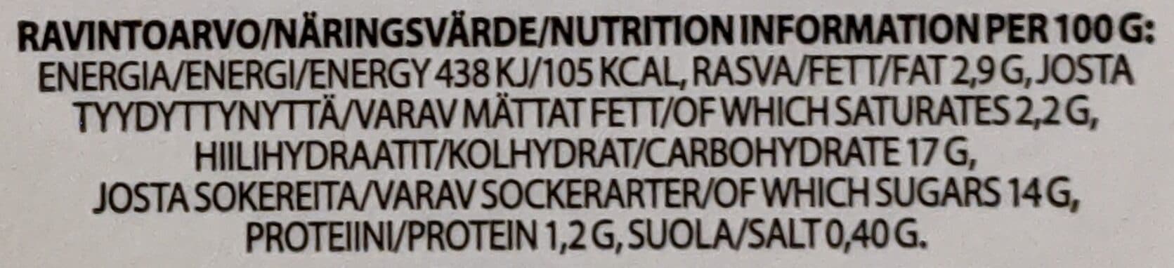 Fazer Omar kauravanukas packshot