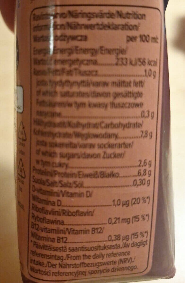 Open Food Facts Protein choco 17g oat drink packshot