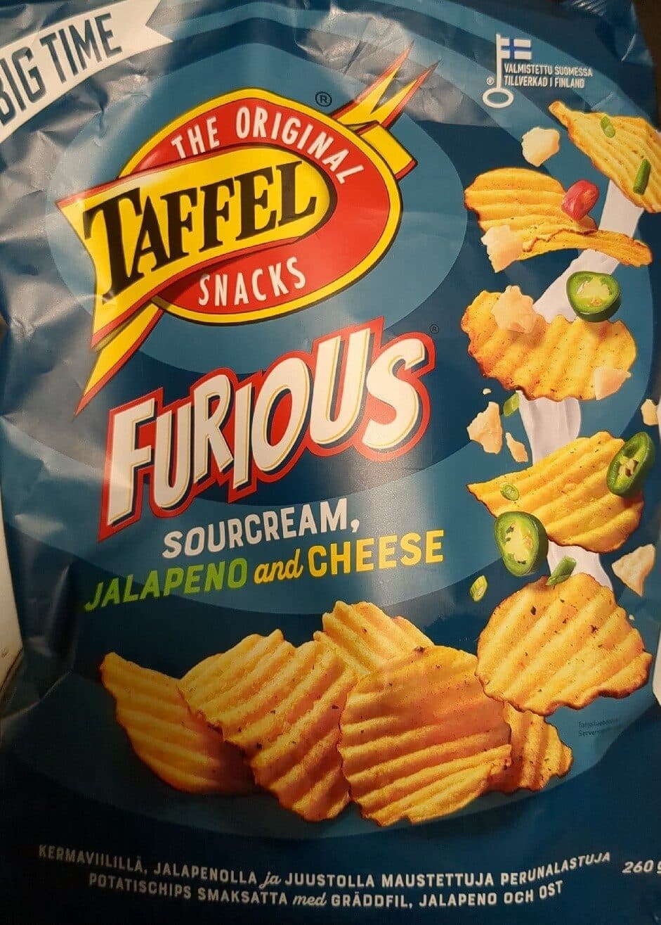 Taffel Furious packshot