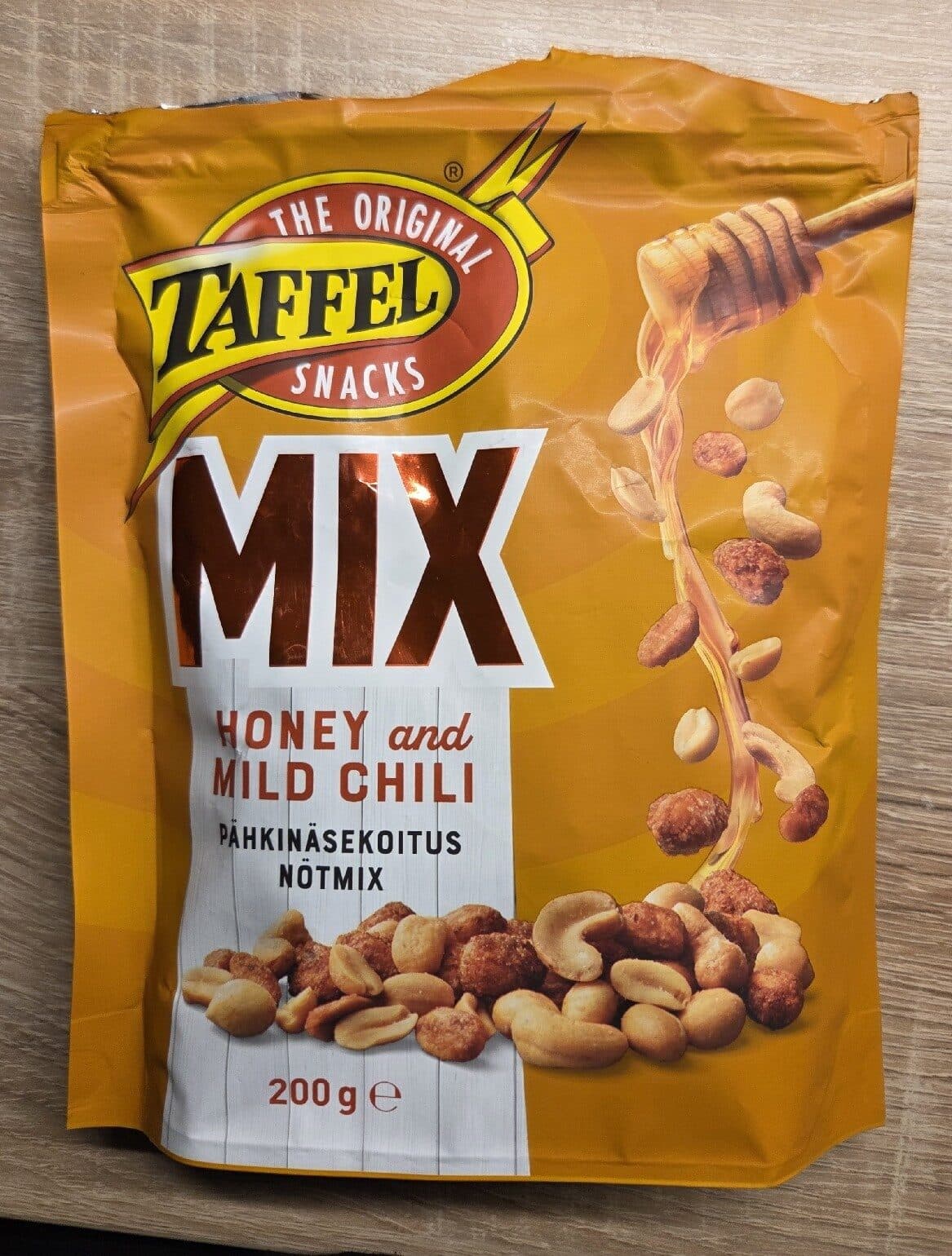 Taffel Mix Honey And Mild Chili packshot