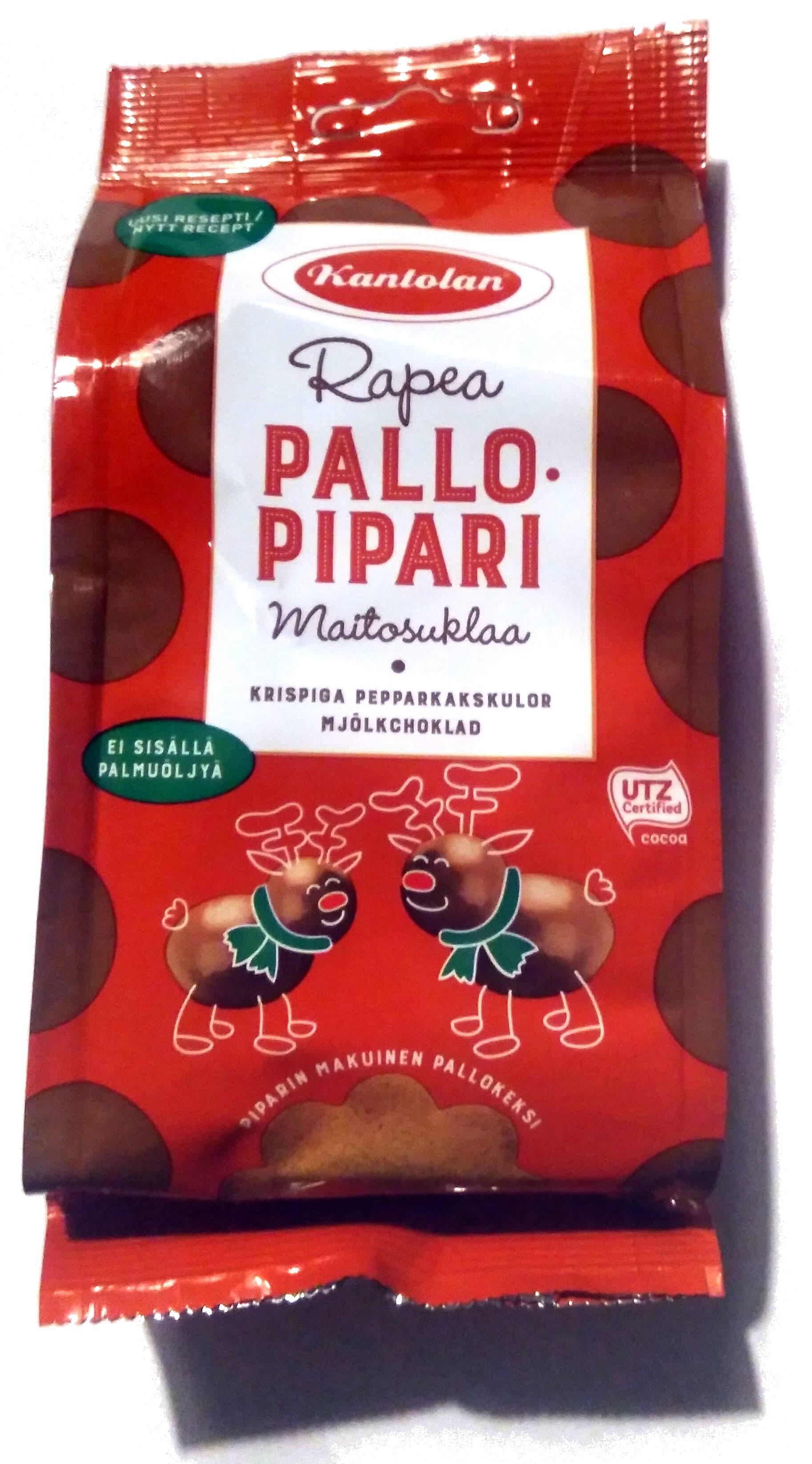 Kantolan Pallopipari maitosuklaa packshot