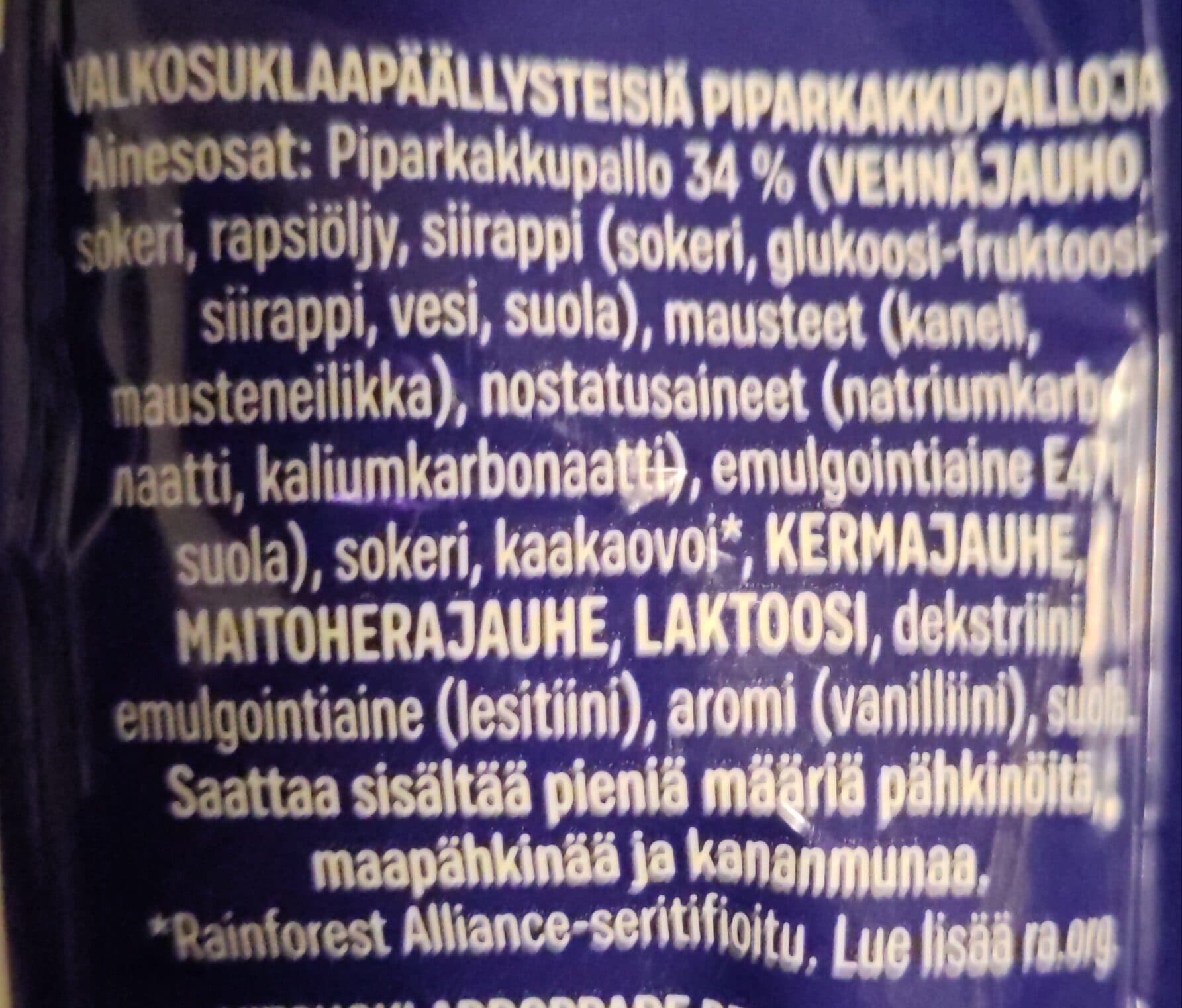 Kantolan Rapea pallopipari valkosuklaa packshot