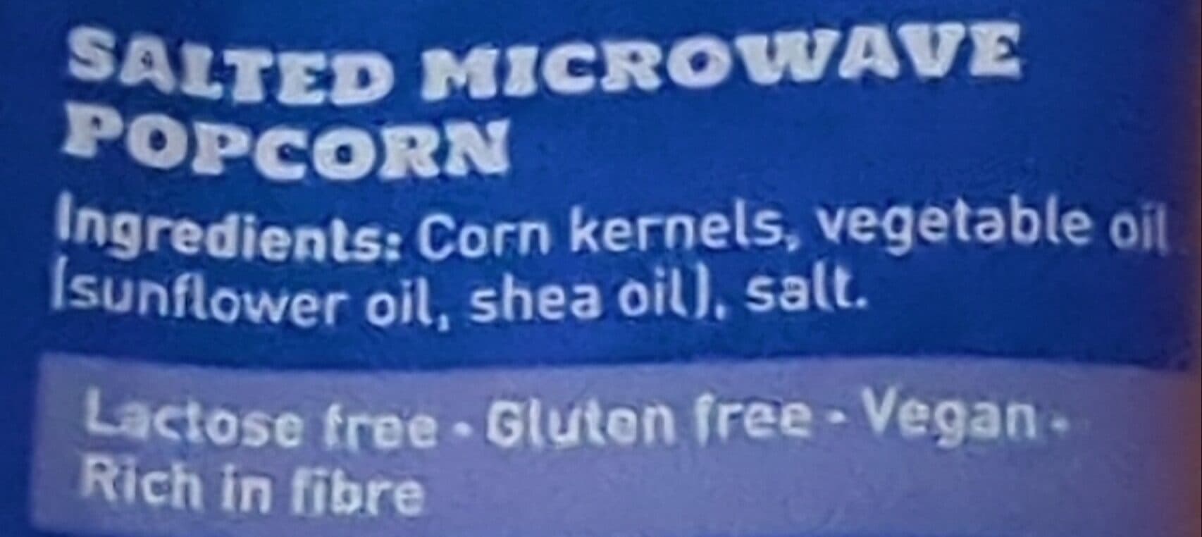 Taffel Pop corn Original packshot