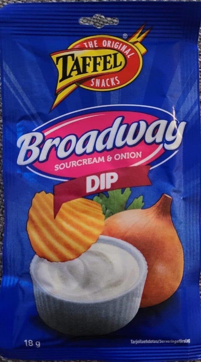 Taffel Broadway dip packshot