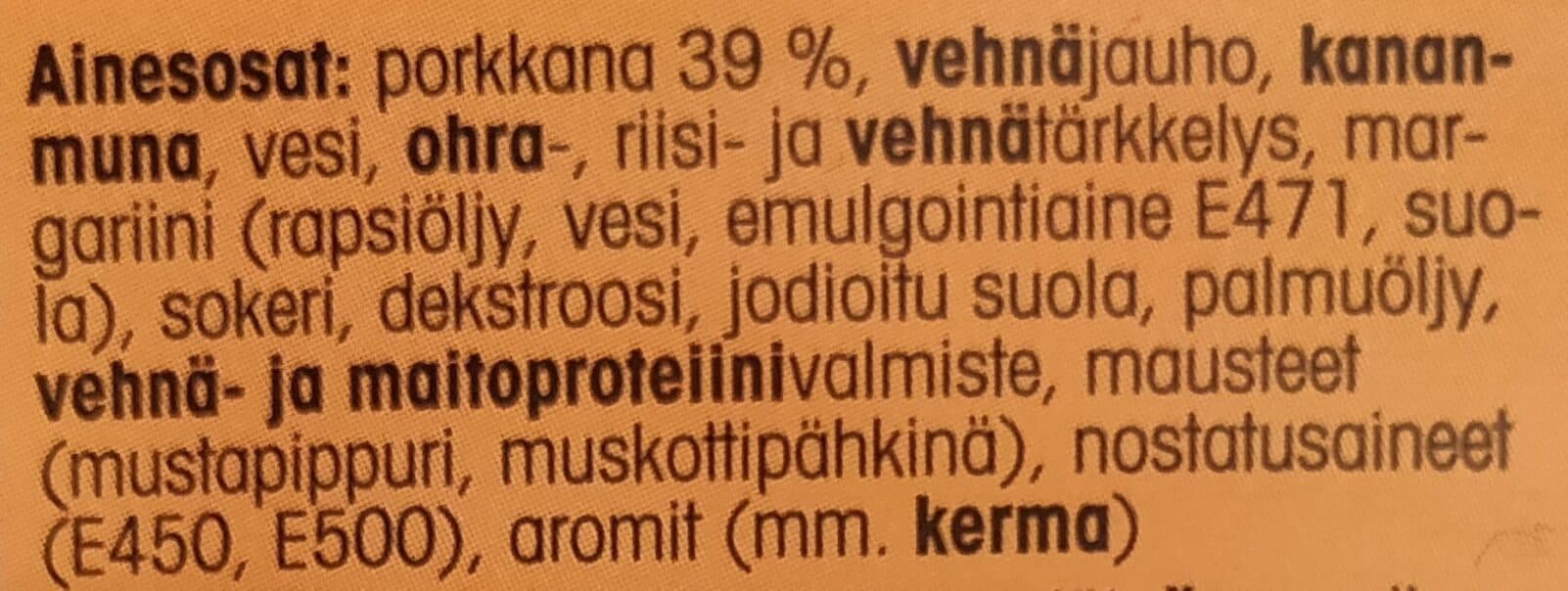 Pirkka Porkkanaohukainen packshot