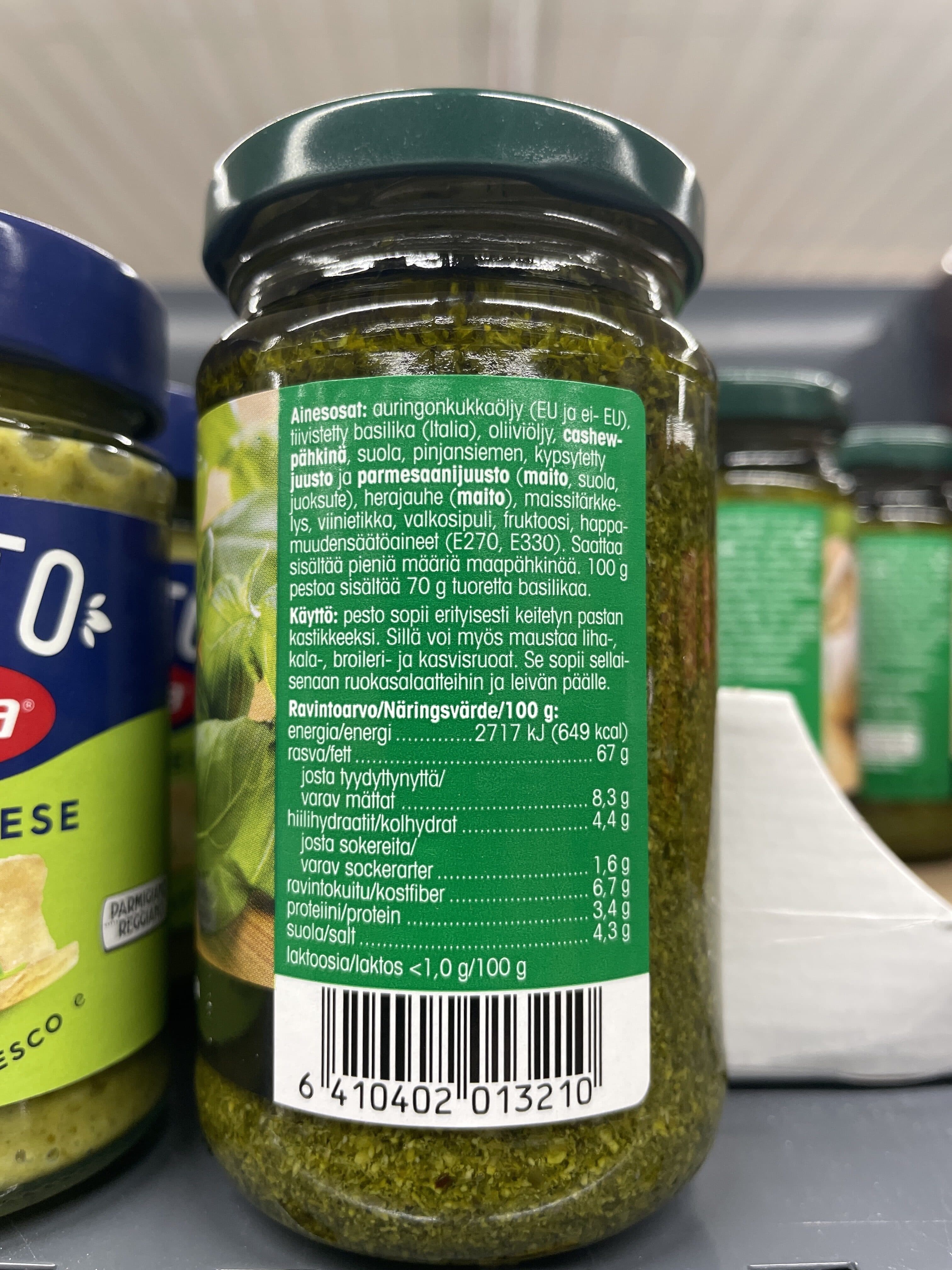 Pirkka Vihreä Pesto packshot