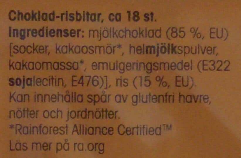 Pirkka Suklaa-riisipala packshot