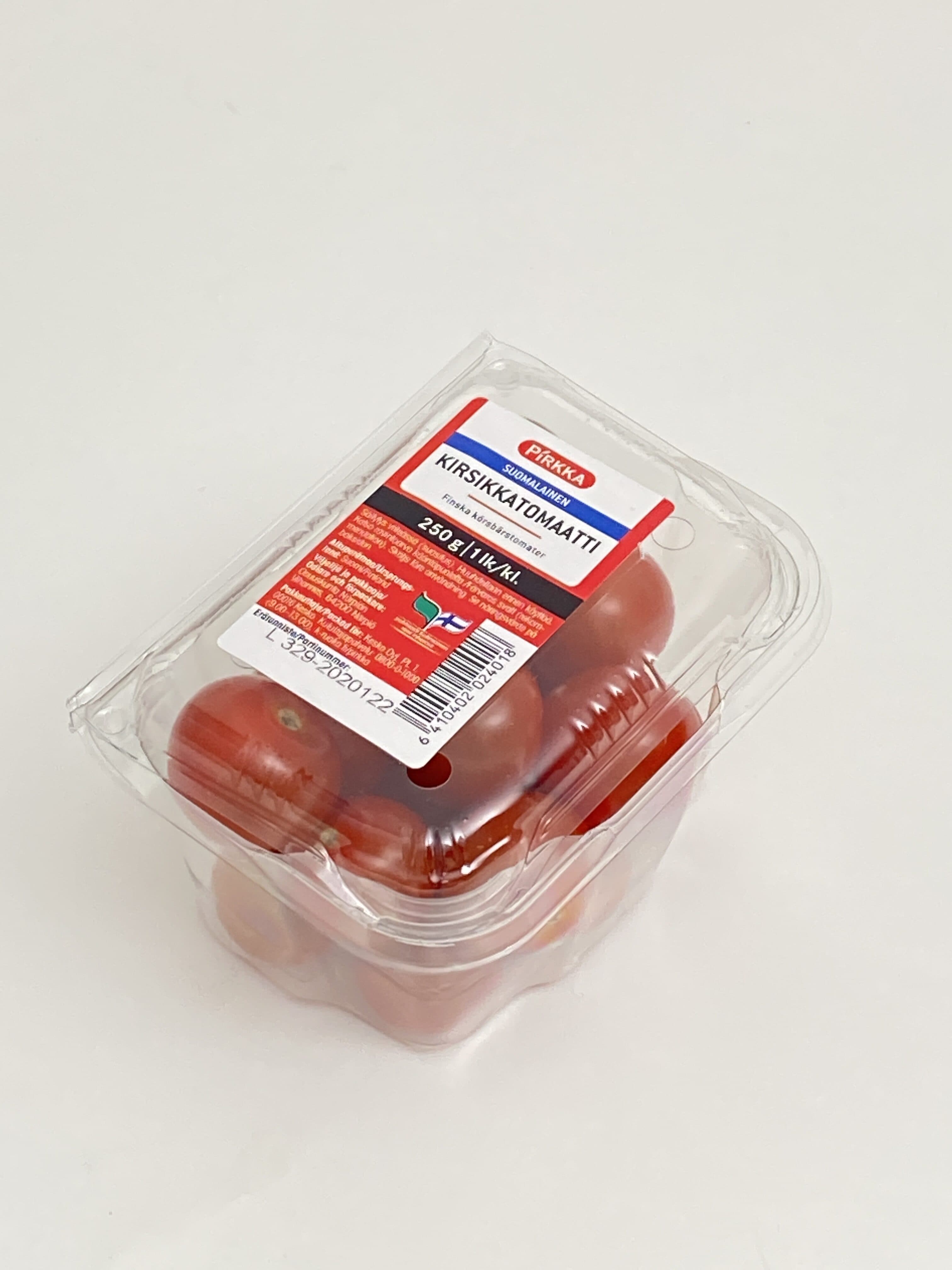 Pirkka Suomalainen kirsikkatomaatti packshot