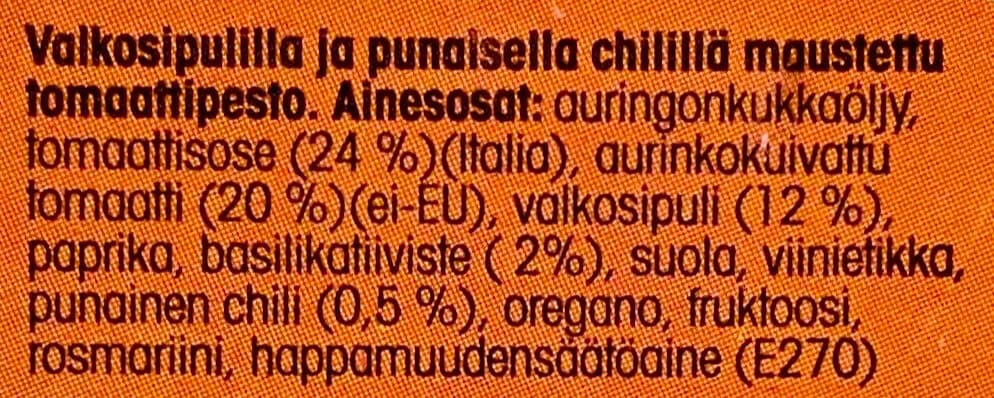 Pirkka Arrabbiata Pesto packshot