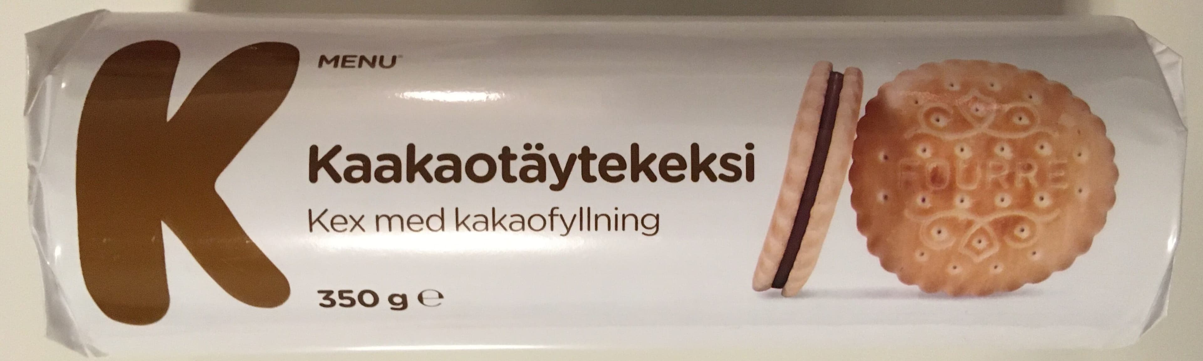 K-Menu Kaakaotäytekeksi packshot