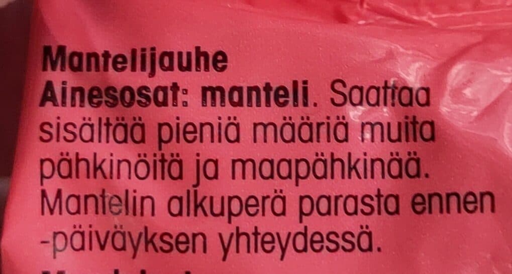 Pirkka Mantelijauhe packshot