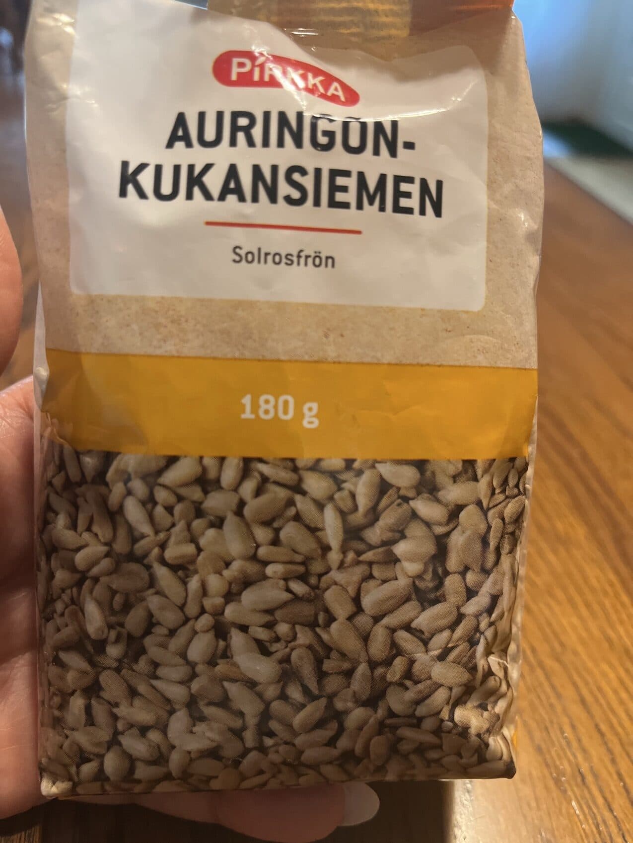 Pirkka Auringonkukansiemen packshot