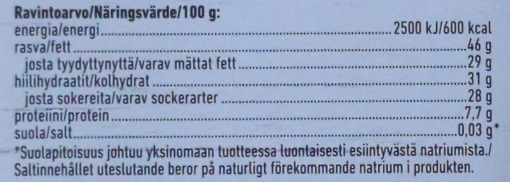 Pirkka Reilun kaupan tumma suklaa 72 % packshot