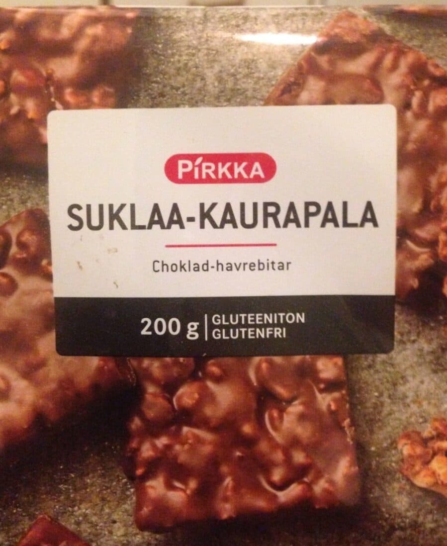 Pirkka Suklaa-kaurapala packshot
