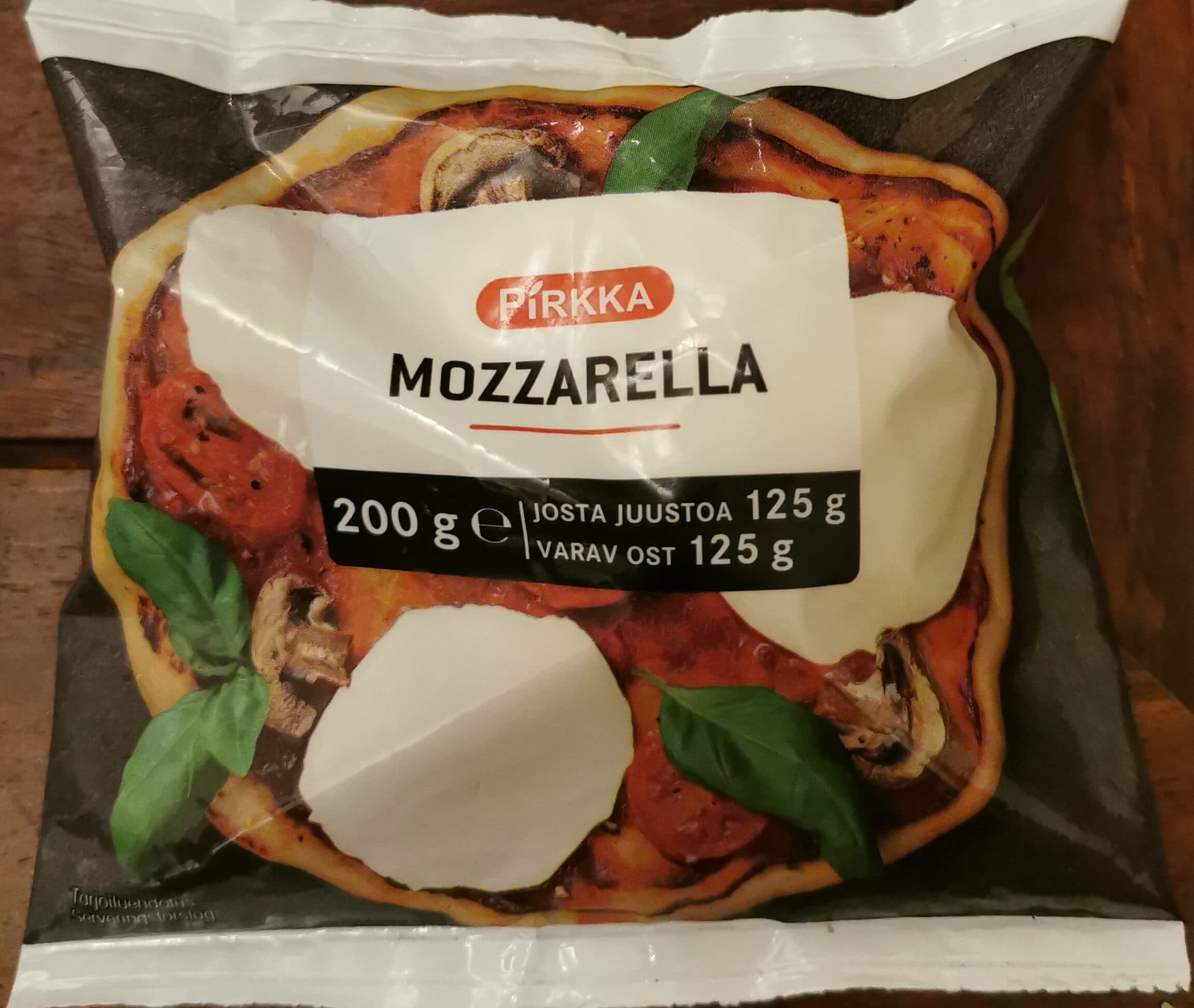 PIRKKA Mozzarella packshot