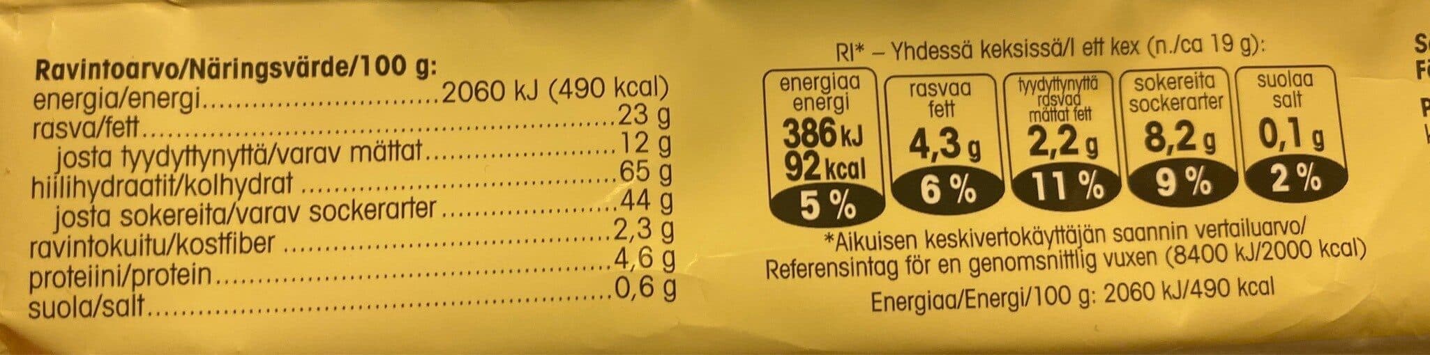 Pirkka Valkosuklaacookie packshot