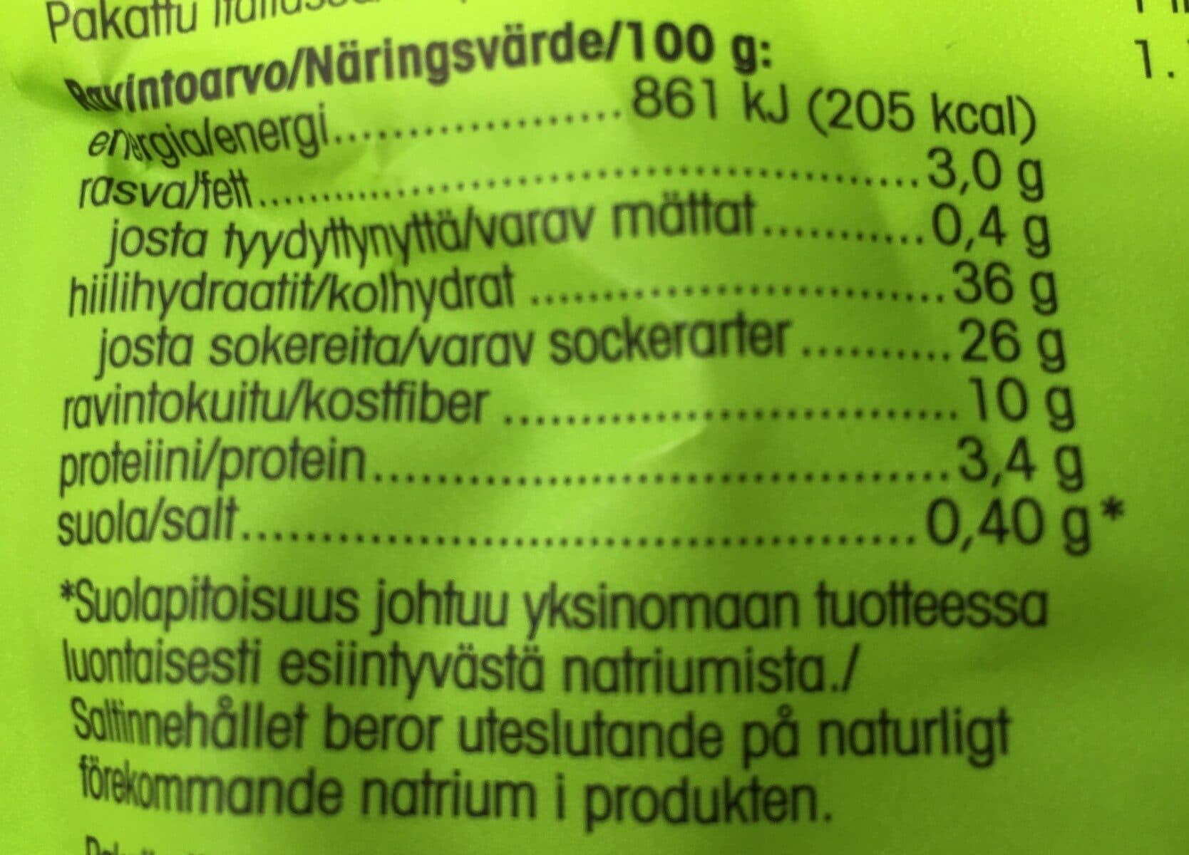 Pirkka Pehmeät viikunat packshot