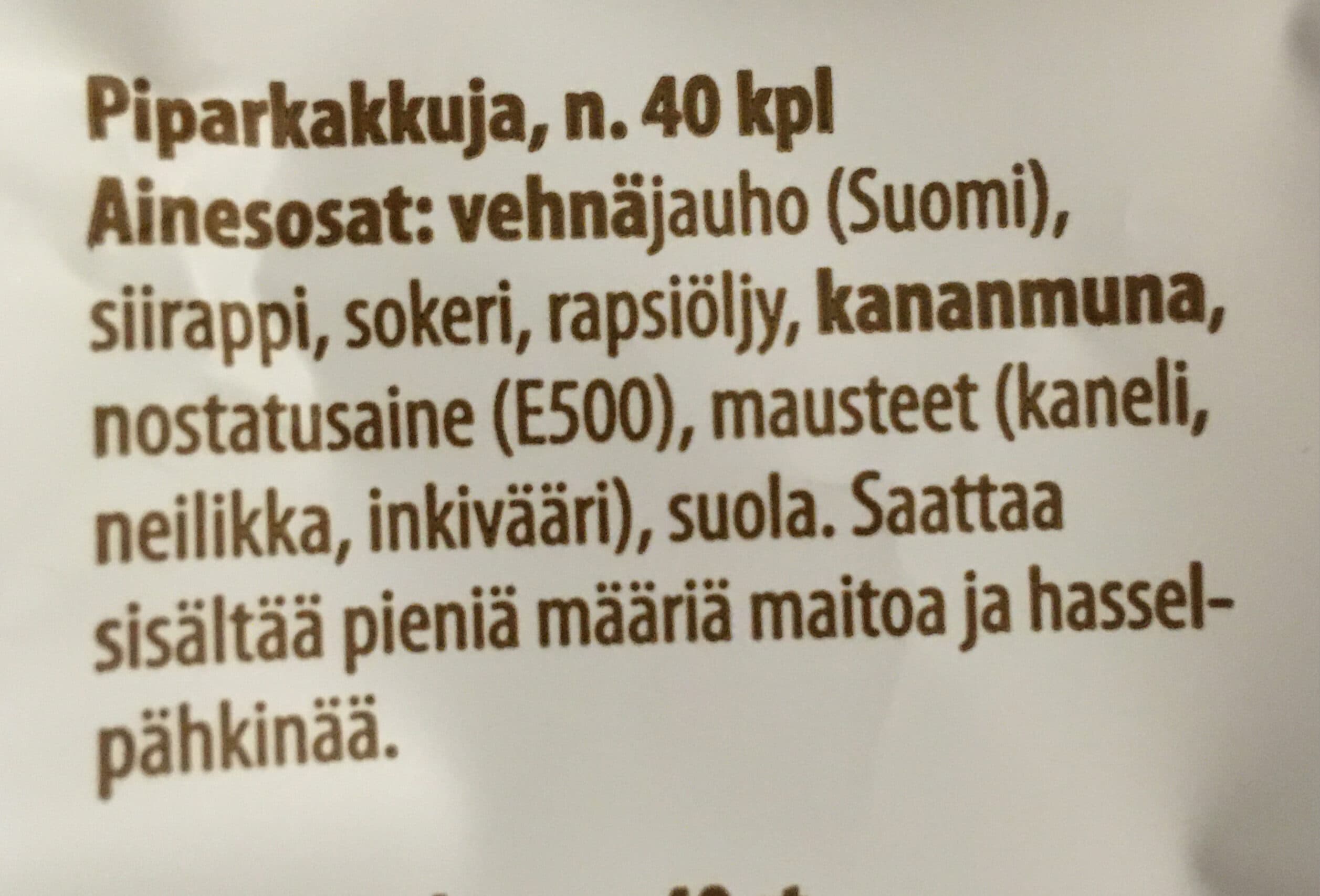 K-menu Piparkakku packshot