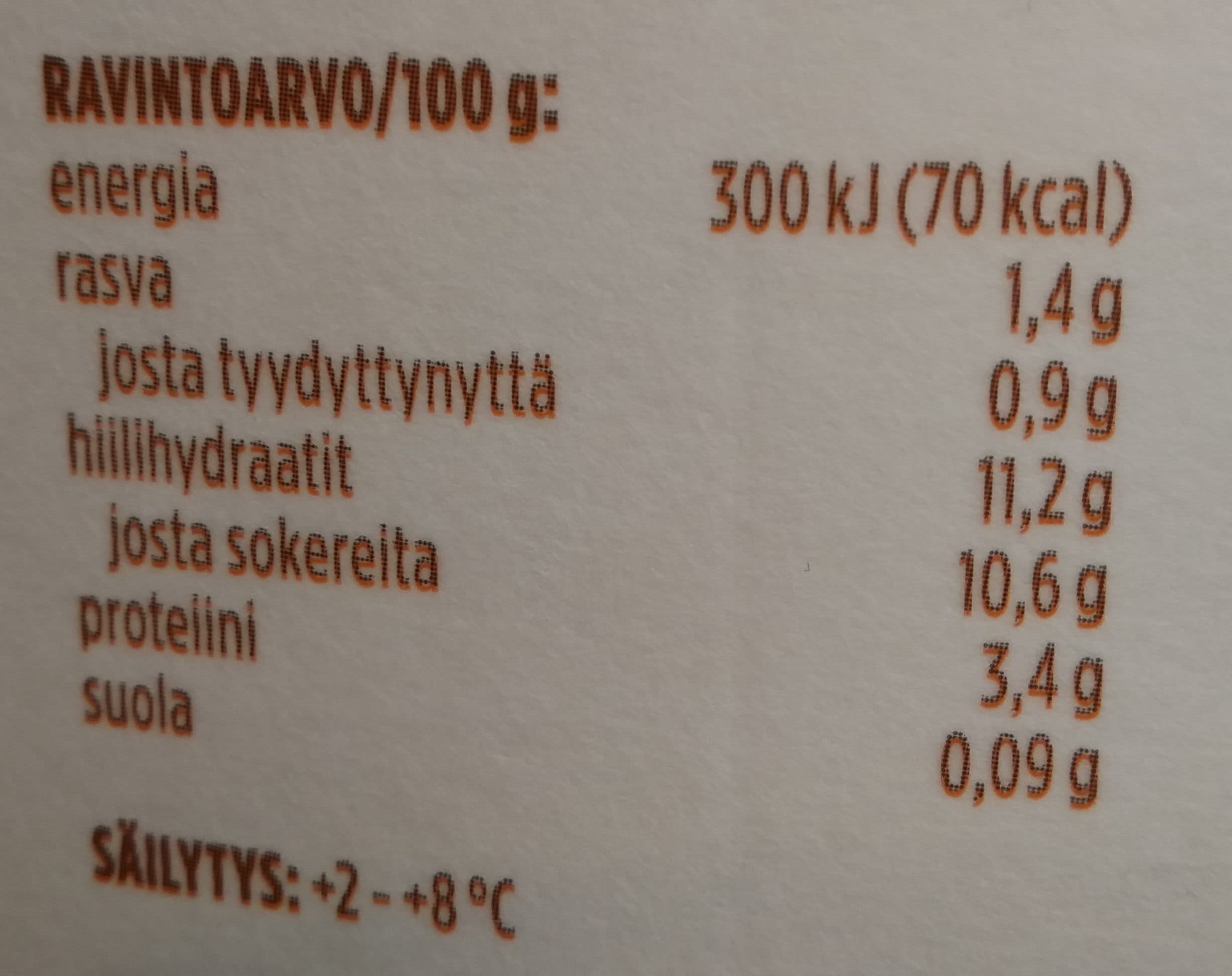K menu Appelsiini jogurtti packshot