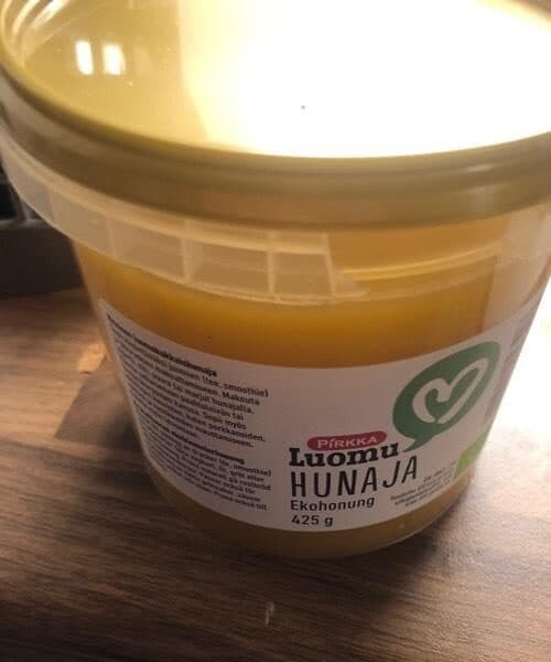 Pirkka Luomu hunaja packshot