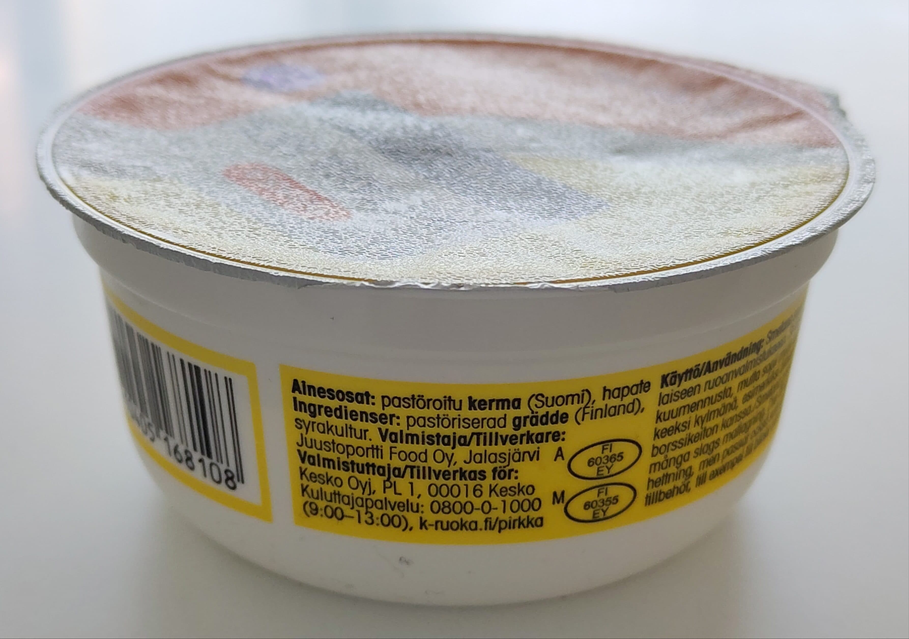 Pirkka Smetana 35% packshot