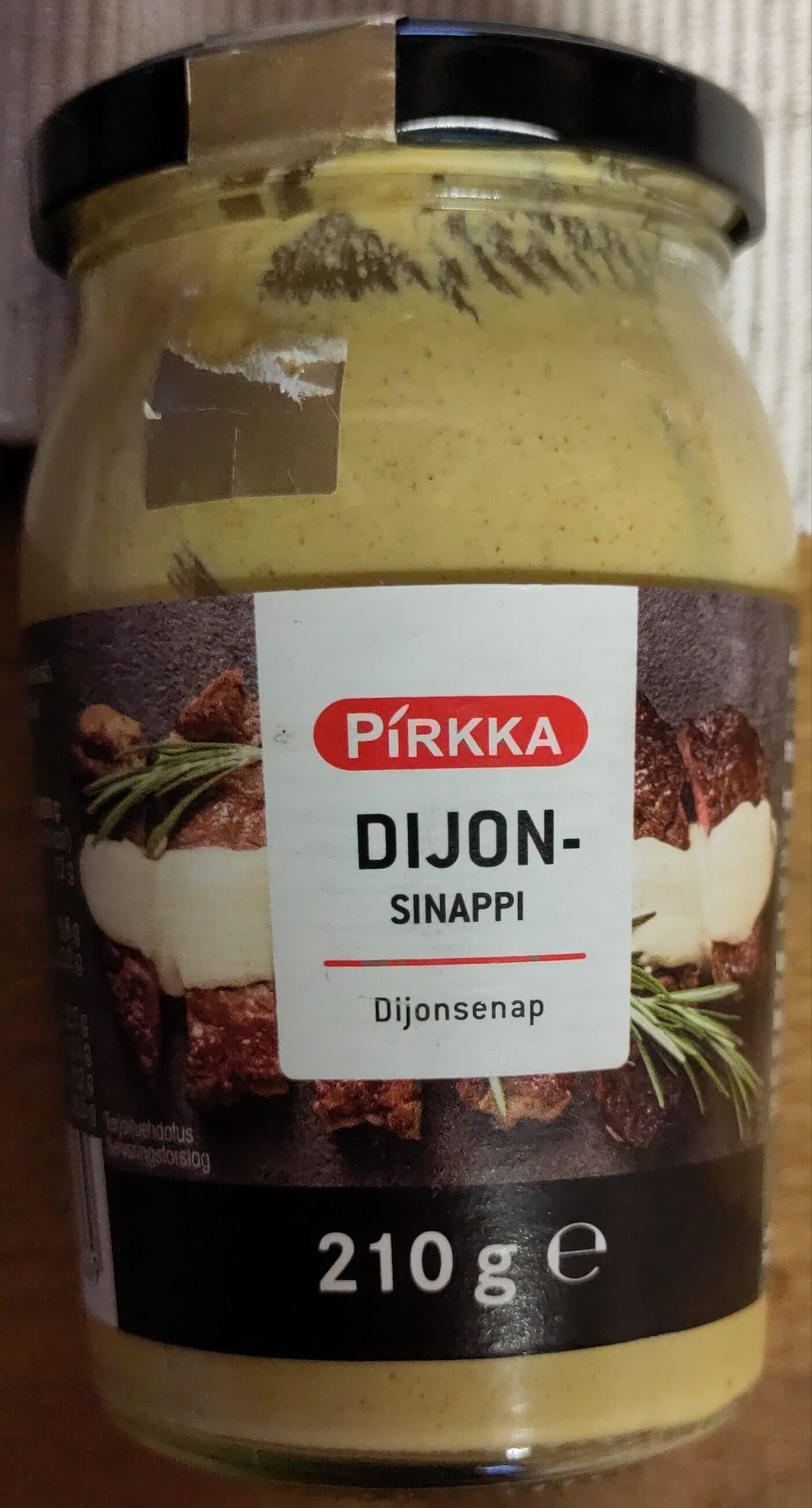 Pirkka Dijon sinappi packshot