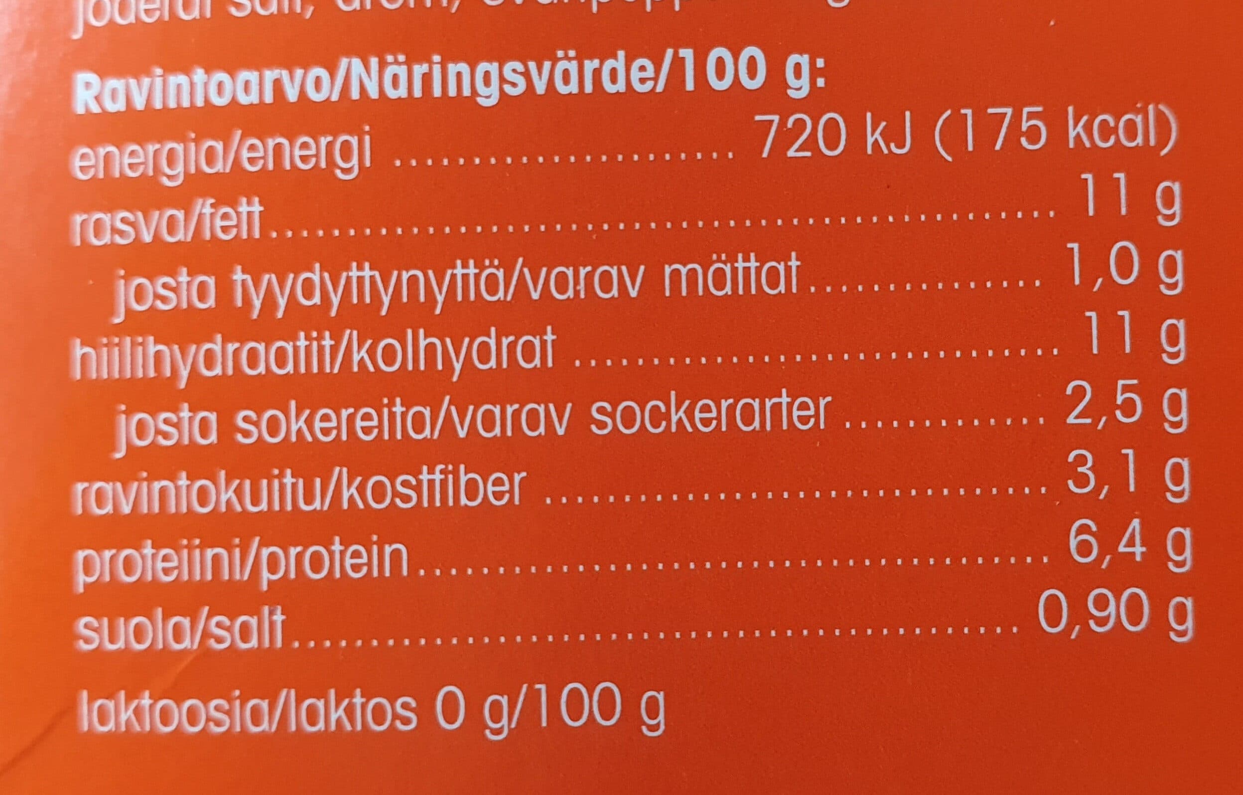 Pirkka Porkkana-Kvinoapihvi packshot
