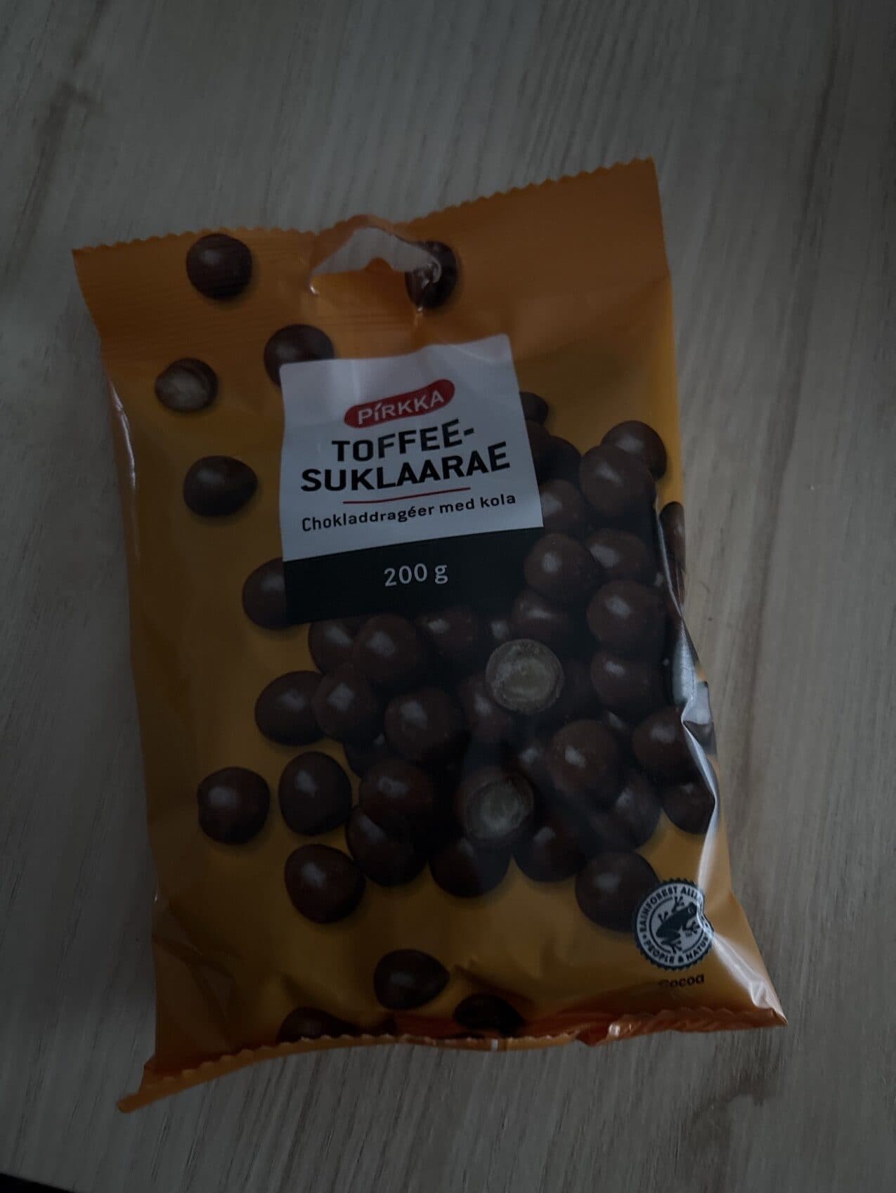 Pirkka Toffeesuklaarae packshot