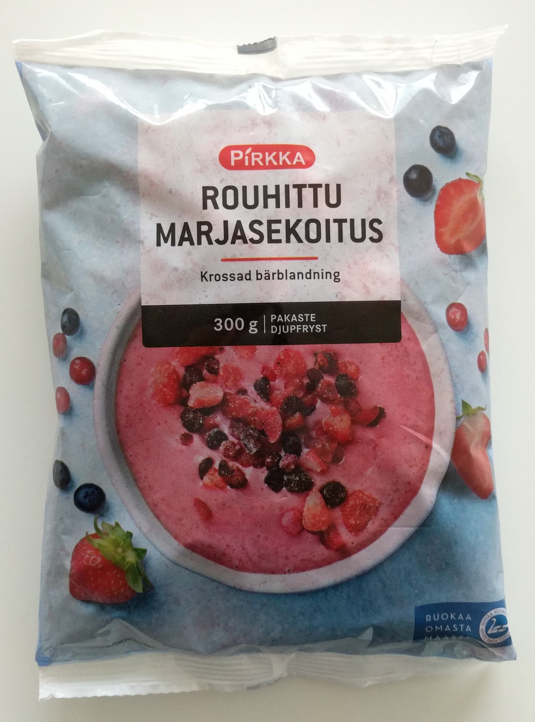 Pirkka Rouhittu marjasekoitus packshot