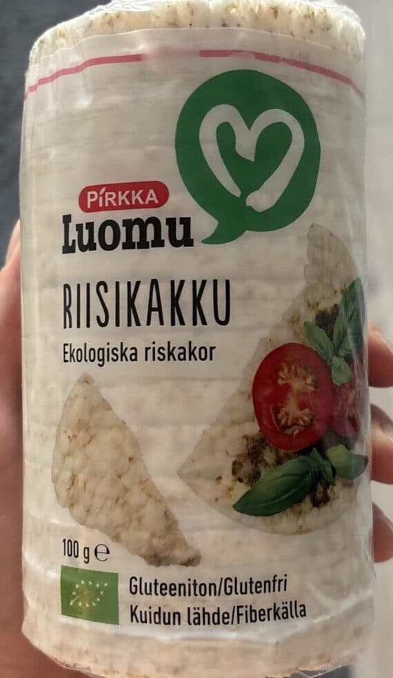 Pirkka Riisikakku Luomu packshot
