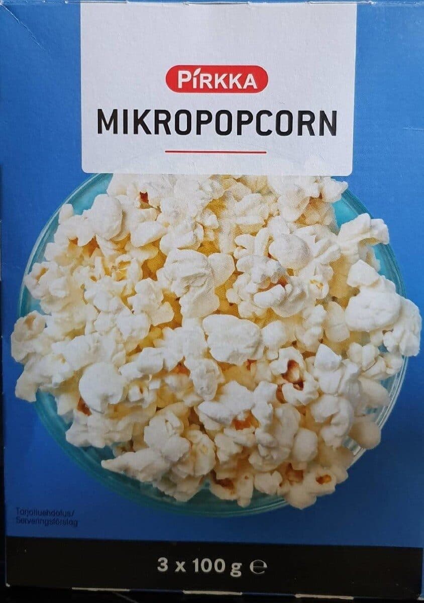 Pirkka Mikropopcorn packshot