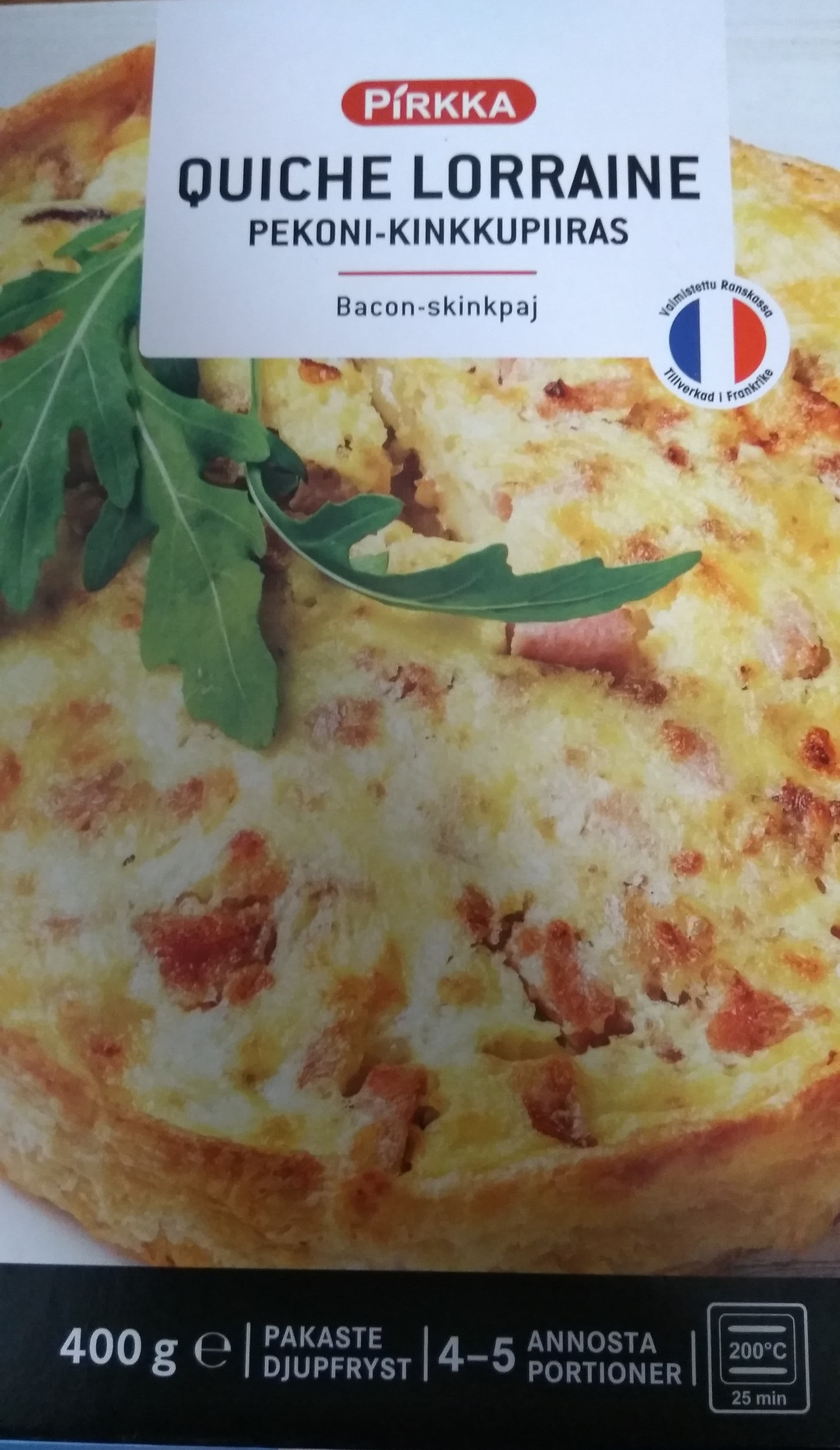 Pirkka Quiche Lorraine packshot
