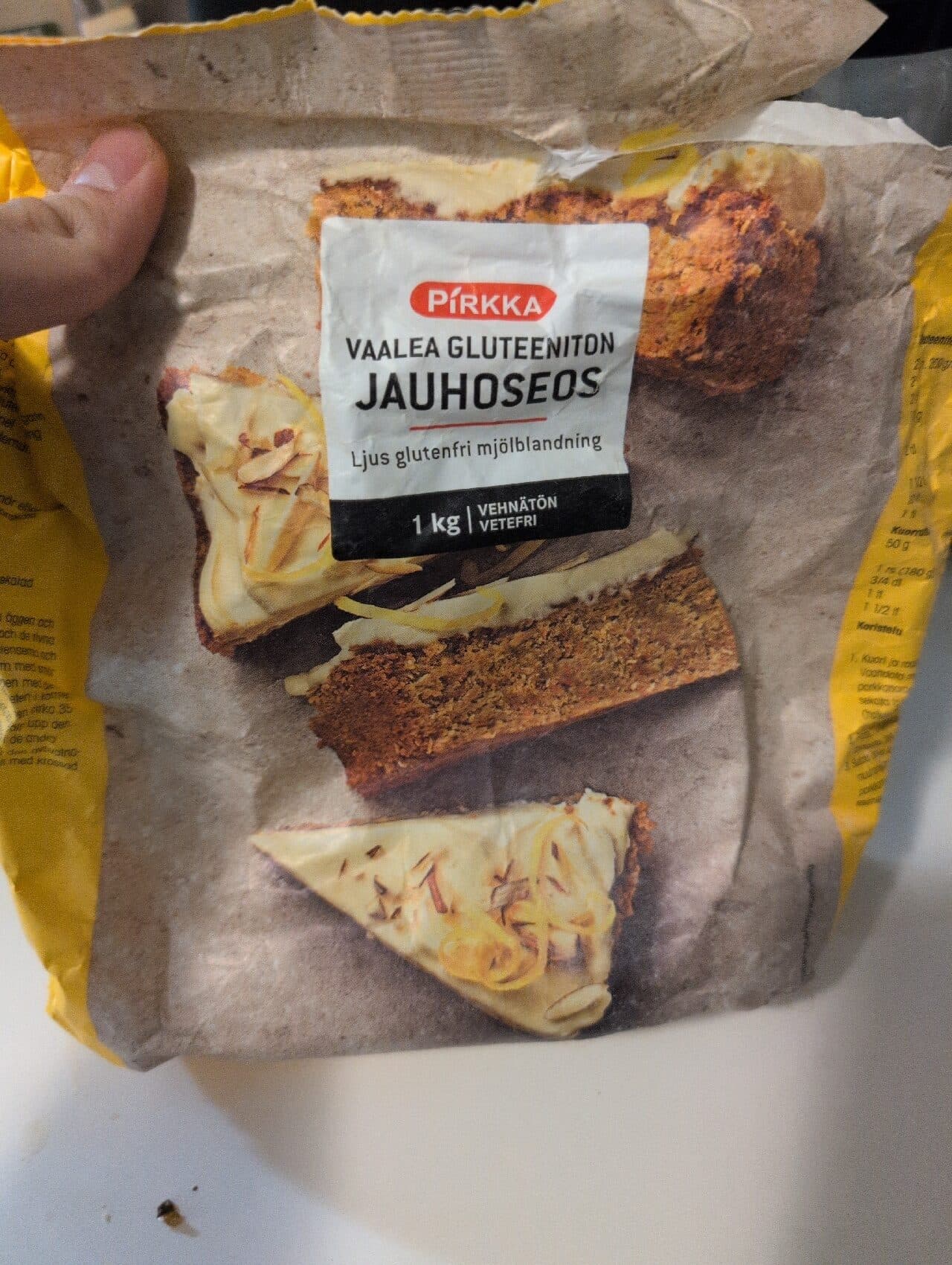 Pirkka Pirkka vaalea gluteeniton jauhoseos packshot