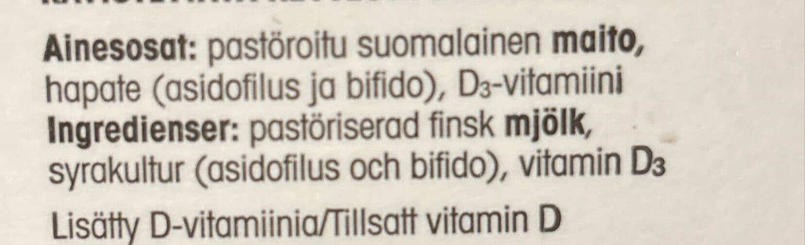 Pirkka AB-piimä packshot