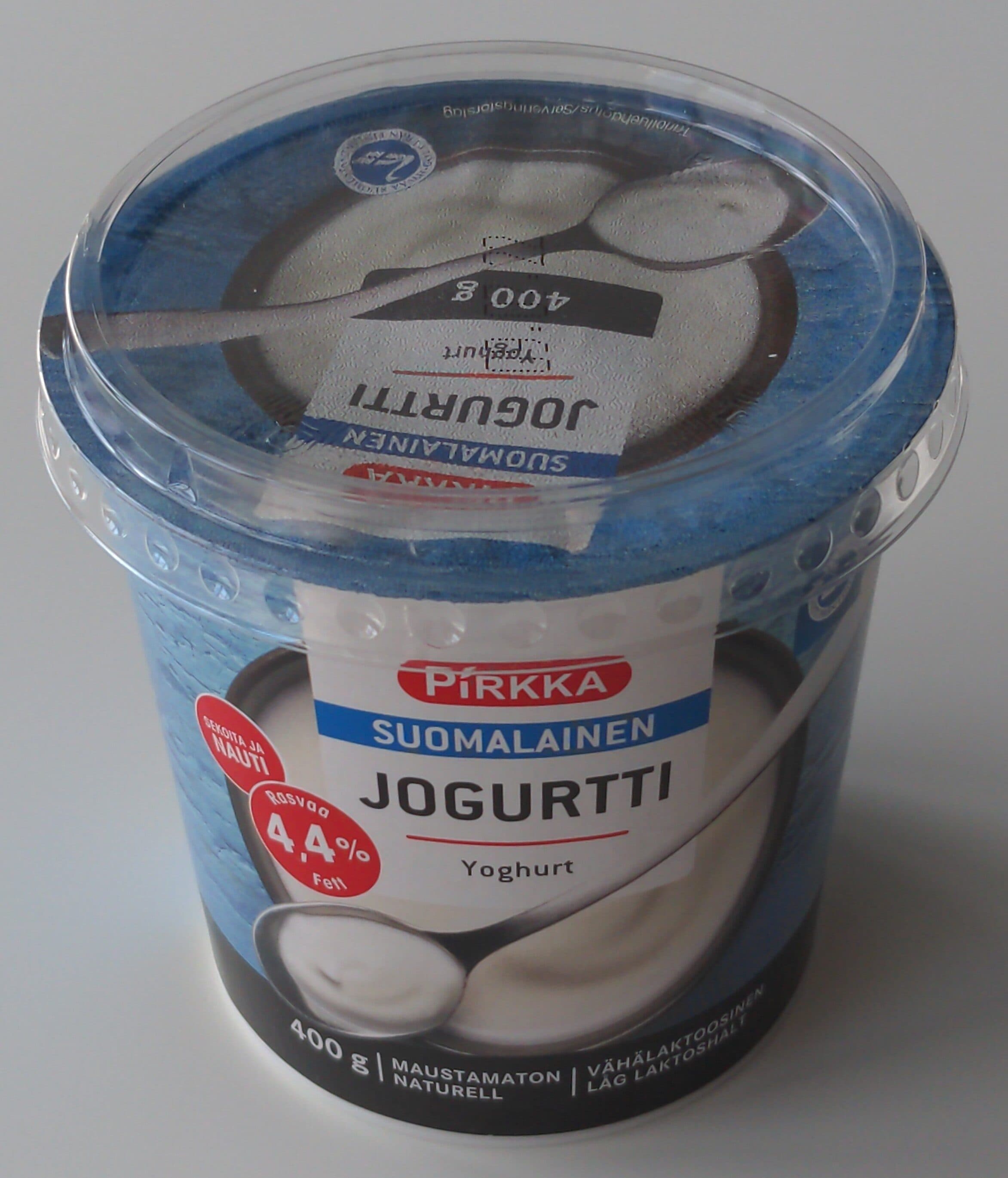 Pirkka Suomalainen jogurtti packshot