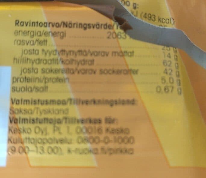 Pirkka Keksi-toffesuklaa packshot
